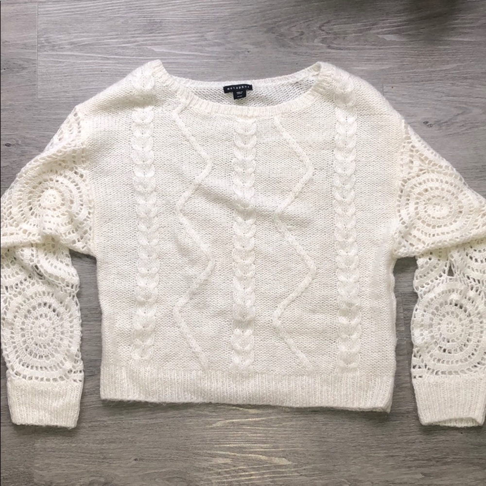 White sweater